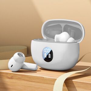 Unbranded (White) Wireless Earbuds Bluetooth 5.3 In Ear-Weight Headphones Built-in Microph Unbranded (White) Wireless Earbuds Bluetooth 5.3 In Ear-Weight Headphones Built-in Microph