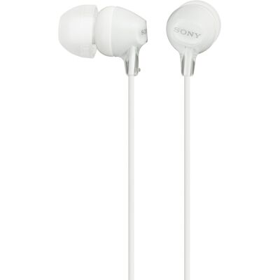 Sony - MDR-EX15LPW - White - In-Ear - Earphones Sony - MDR-EX15LPW - White - In-Ear - Earphones