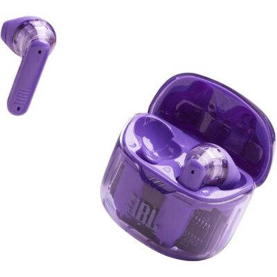 JBL Tune Flex True Wireless Earbuds with ANC - Ghost Purple, 32h Total Playtime, JBL Tune Flex True Wireless Earbuds with ANC - Ghost Purple, 32h Total Playtime,