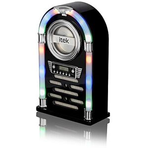 iTek Jukebox with CD Player, FM Radio and Bluetooth Connection, Remote Control I iTek Jukebox with CD Player, FM Radio and Bluetooth Connection, Remote Control I