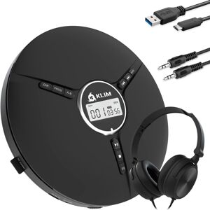 KLIM Discman with Headphones - Portable CD Player with Headphones - New 2024 Ver KLIM Discman with Headphones - Portable CD Player with Headphones - New 2024 Ver