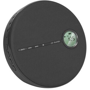 TAUOH Rechargeable Bluetooth CD Player, Music Disc Player for Car Black TAUOH Rechargeable Bluetooth CD Player, Music Disc Player for Car Black