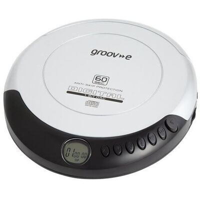 Groov-e - GVPS110 - Silver - Personal CD Player Groov-e - GVPS110 - Silver - Personal CD Player