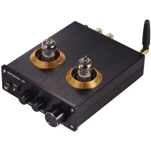 GreenZech (Black, US) Mini HiFi Digital Audio Power Amplifier Stereo Amp with Dual 6J2 Vac GreenZech (Black, US) Mini HiFi Digital Audio Power Amplifier Stereo Amp with Dual 6J2 Vac