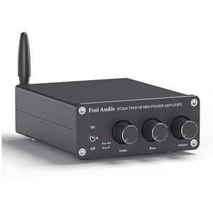 Fosi Audio BT20A Bluetooth Amplifier, Mini HiFi Stereo Amp Integrated Receiver f Fosi Audio BT20A Bluetooth Amplifier, Mini HiFi Stereo Amp Integrated Receiver f