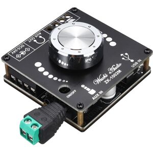 GreenZech 100W+100W Bluetooth 5.0 Power Audio Amplifier board Stereo AMP Amplificador Home GreenZech 100W+100W Bluetooth 5.0 Power Audio Amplifier board Stereo AMP Amplificador Home