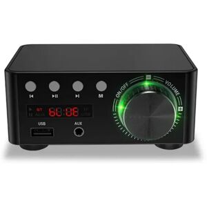 Unbranded 50W + 100W Bluetooth 5.0 Amplifier Digital Audio Power Amp Class D USB AUX TF Ho Unbranded 50W + 100W Bluetooth 5.0 Amplifier Digital Audio Power Amp Class D USB AUX TF Ho