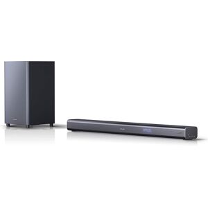 Sharp 440W Dolby Atmos Soundbar with Bluetooth, 4K HDMI and LED Display - Black Sharp 440W Dolby Atmos Soundbar with Bluetooth, 4K HDMI and LED Display - Black
