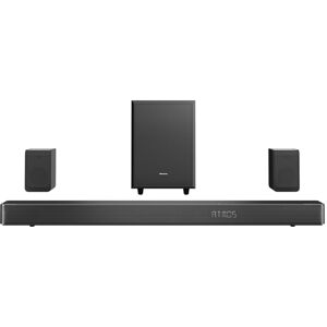 Hisense AX5125H 5.1.2Ch Sound Bar with Wireless Subwoofer 500W Dolby Atmos Bl Hisense AX5125H 5.1.2Ch Sound Bar with Wireless Subwoofer 500W Dolby Atmos Bl