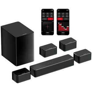 ULTIMEA Soundbar for TV, 7.1 Virtual Surround Sound System Home Cinema with Smar ULTIMEA Soundbar for TV, 7.1 Virtual Surround Sound System Home Cinema with Smar