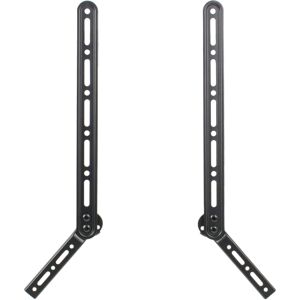 VIVO Universal Sound Bar Steel Bracket Speaker Mount Above or Below Wall Mounted VIVO Universal Sound Bar Steel Bracket Speaker Mount Above or Below Wall Mounted