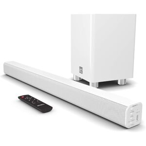 Majority K2 Bluetooth Soundbar & Subwoofer 2.1 WHITE Majority K2 Bluetooth Soundbar & Subwoofer 2.1 WHITE