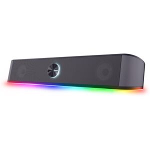 Trust Gaming GXT 1619 Rhox RGB Illuminated Soundbar, PC Speakers, 12W Peak Power Trust Gaming GXT 1619 Rhox RGB Illuminated Soundbar, PC Speakers, 12W Peak Power