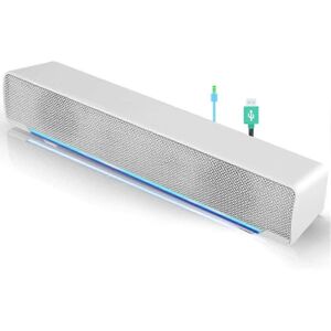 Unbranded (As show, One size) USB Speaker, Mini Speaker PC Stereo Lightweight Wired LED So Unbranded (As show, One size) USB Speaker, Mini Speaker PC Stereo Lightweight Wired LED So