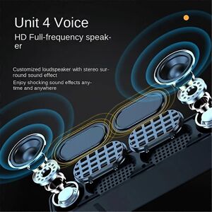 Unbranded For Bluetooth Subwoofer Soundbar Tv Audio Music Wireless Speaker White Unbranded For Bluetooth Subwoofer Soundbar Tv Audio Music Wireless Speaker White