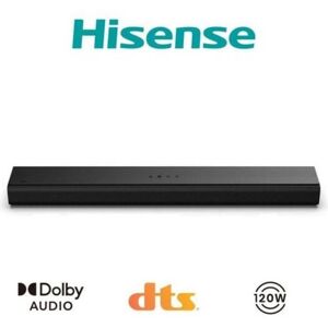 Hisense HS1000 Sound Bar Bluetooth 120W Dolby Audio DTS Virtual:X Hisense HS1000 Sound Bar Bluetooth 120W Dolby Audio DTS Virtual:X