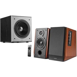 EDIFIER R1700BTs Wood Active Bluetooth Bookshelf Speakers with Sub-out T5 Active EDIFIER R1700BTs Wood Active Bluetooth Bookshelf Speakers with Sub-out T5 Active