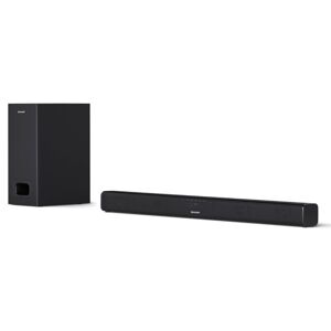Sharp Slim 2.1 Soundbar TV with Subwoofer Bluetooth HDMI HT-SBW110 Sharp Slim 2.1 Soundbar TV with Subwoofer Bluetooth HDMI HT-SBW110