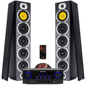 Fenton SHFT57 HiFi Tower Speakers - Bluetooth Floor Speaker System 200W Fenton SHFT57 HiFi Tower Speakers - Bluetooth Floor Speaker System 200W