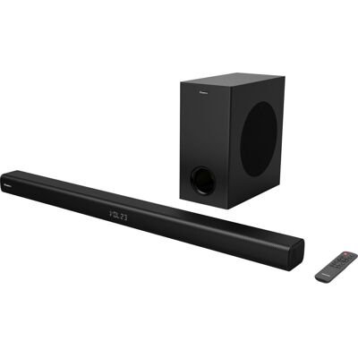 Hisense HS218 Bluetooth 2.1 Soundbar and Wireless Subwoofer - Black Hisense HS218 Bluetooth 2.1 Soundbar and Wireless Subwoofer - Black