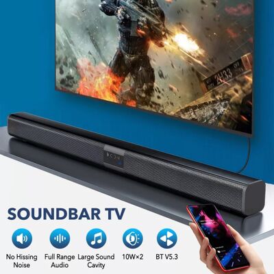 Soundbars Wireless Bluetooth Sound Bar TV Soundbar Subwoofer Speaker Home Theater Gaming Soundbars Wireless Bluetooth Sound Bar TV Soundbar Subwoofer Speaker Home Theater Gaming