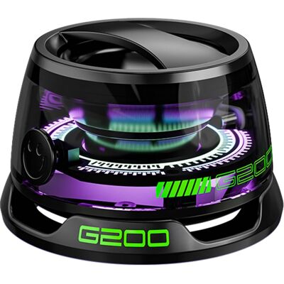 (Black) Rigwig G200 Pro Magnetic Bluetooth Portable Wireless Speaker, Phone Stan (Black) Rigwig G200 Pro Magnetic Bluetooth Portable Wireless Speaker, Phone Stan