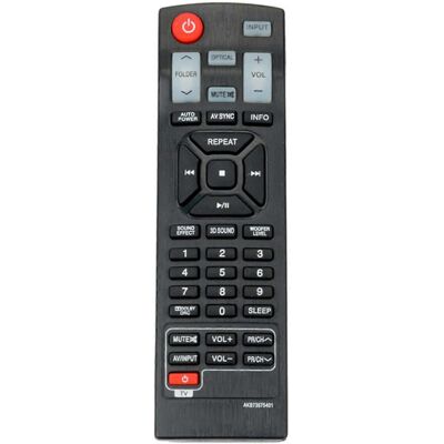Unbranded (As show, One size) New AKB73575401 Replacement Remote Control fit for Soundbar Unbranded (As show, One size) New AKB73575401 Replacement Remote Control fit for Soundbar