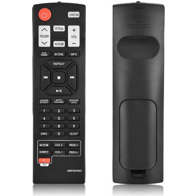 Unbranded Replacement Remote for LG Soundbar AKB73575421 NB2420A NB3520A NB4530B Unbranded Replacement Remote for LG Soundbar AKB73575421 NB2420A NB3520A NB4530B