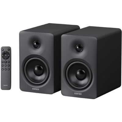 Edifier M90 Bookshelf Speakers, 100W RMS Desktop Speakers, Hi-Res Audio LDAC, Bl Edifier M90 Bookshelf Speakers, 100W RMS Desktop Speakers, Hi-Res Audio LDAC, Bl