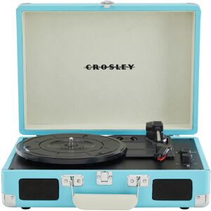 REFURBISHED Crosley CR8005F-TU Cruiser Plus Vintage 3-Speed Bluetooth in/Out Suitcase Vinyl REFURBISHED Crosley CR8005F-TU Cruiser Plus Vintage 3-Speed Bluetooth in/Out Suitcase Vinyl