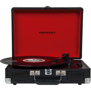 REFURBISHED Crosley CR8005F-BK Cruiser Plus Vintage 3-Speed Bluetooth in/Out Suitcase Vinyl REFURBISHED Crosley CR8005F-BK Cruiser Plus Vintage 3-Speed Bluetooth in/Out Suitcase Vinyl