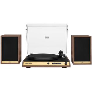 REFURBISHED Crosley C72 2-Speed Belt-Drive Bluetooth Turntable Record Player with 80W Speake REFURBISHED Crosley C72 2-Speed Belt-Drive Bluetooth Turntable Record Player with 80W Speake