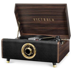 Victrola's 4-in-1 Highland Bluetooth Record Player with 3-Speed Turntable with F Victrola's 4-in-1 Highland Bluetooth Record Player with 3-Speed Turntable with F