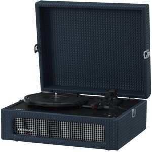 Crosley CR8017B-NY Voyager Vintage Portable Vinyl Record Player Turntable with B Crosley CR8017B-NY Voyager Vintage Portable Vinyl Record Player Turntable with B