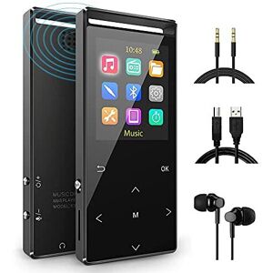 MUSRUN 64GB MP3 Player compatible Bluetooth 5.0, MP3 players Line-in Burn Music, FM, Ar MUSRUN 64GB MP3 Player compatible Bluetooth 5.0, MP3 players Line-in Burn Music, FM, Ar