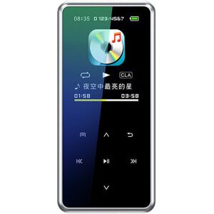 GreenZech (Silver, 8GB) 1.5 Inch LCD Display Bluetooth MP3 Player FM Radio MP4 E-book Read GreenZech (Silver, 8GB) 1.5 Inch LCD Display Bluetooth MP3 Player FM Radio MP4 E-book Read