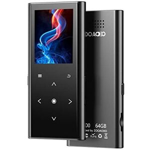 64GB MP3 Players, ZOOAOXO Music Player with Bluetooth 5.2, Built-in HD Speaker, 64GB MP3 Players, ZOOAOXO Music Player with Bluetooth 5.2, Built-in HD Speaker,