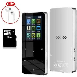 Unbranded (16GB, silver) NEW1.8 Inch Metal Touch MP3 MP4 Music Player Bluetooth 4.2 Suppor Unbranded (16GB, silver) NEW1.8 Inch Metal Touch MP3 MP4 Music Player Bluetooth 4.2 Suppor