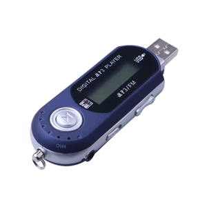 senza marchio Portable USB MP3 Player Music Player Digital LCD Screen Blue senza marchio Portable USB MP3 Player Music Player Digital LCD Screen Blue