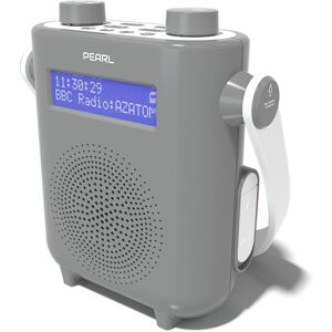 AZATOM DAB DAB+ FM Radio Bathroom Shower, IPX5 Water Resistant Waterproof, Portable IPX AZATOM DAB DAB+ FM Radio Bathroom Shower, IPX5 Water Resistant Waterproof, Portable IPX