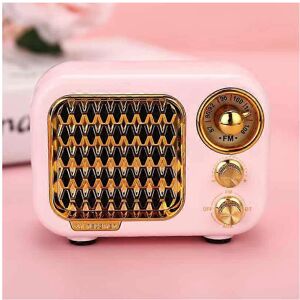 Unbranded (As show, One size) Portable Radio - Vintage Bluetooth 5.1 FM Radio, Radio Set w Unbranded (As show, One size) Portable Radio - Vintage Bluetooth 5.1 FM Radio, Radio Set w