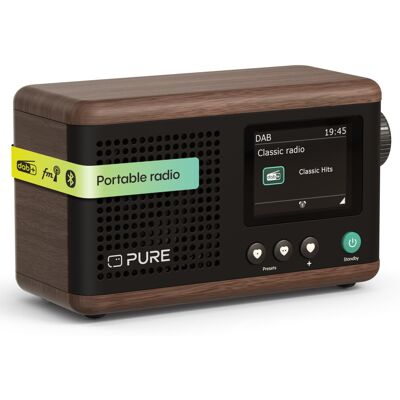 Pure Classic Mini Portable digital radio - DAB+ & FM - Bluetooth 5.3-15 hours ba Pure Classic Mini Portable digital radio - DAB+ & FM - Bluetooth 5.3-15 hours ba