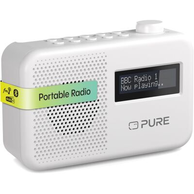 Pure Elan One2 portable DAB+/FM radio with Bluetooth 5.1 (LCD display, 10 preset Pure Elan One2 portable DAB+/FM radio with Bluetooth 5.1 (LCD display, 10 preset