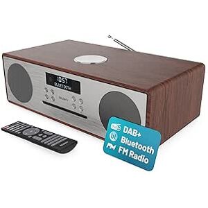MAJORITY DAB+ Radio & CD Player Compact Wooden HiFi Music System Bluetooth Digital Ho MAJORITY DAB+ Radio & CD Player Compact Wooden HiFi Music System Bluetooth Digital Ho