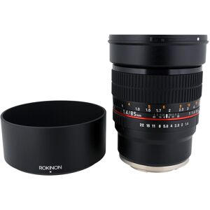 Rokinon 85mm F1.4 Aspherical Lens for Fuji X Rokinon 85mm F1.4 Aspherical Lens for Fuji X