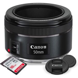 Canon EF 50mm f/1.8 STM Lens and Deluxe Bundle Canon EF 50mm f/1.8 STM Lens and Deluxe Bundle
