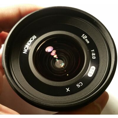 Rokinon 12 mm F2.0 Ultra Wide Angle Lens - Camera Lens Rokinon 12 mm F2.0 Ultra Wide Angle Lens - Camera Lens