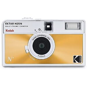 Kodak EKTAR H35N Half Frame Film Camera, 35mm, Reusable, Focus-Free, Bulb Functi Kodak EKTAR H35N Half Frame Film Camera, 35mm, Reusable, Focus-Free, Bulb Functi