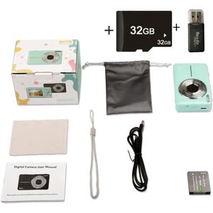 liuzhi (Green fixed focus+32GB memory card+card reader) HD Digital Camera, Mini Digital liuzhi (Green fixed focus+32GB memory card+card reader) HD Digital Camera, Mini Digital