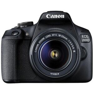 Canon EOS 2000D DSLR Camera With EF-S 18-55mm F3.5-5.6 III Lens Kit Canon EOS 2000D DSLR Camera With EF-S 18-55mm F3.5-5.6 III Lens Kit